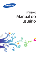 Samsung GT-N8000 Manual do usuário