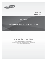 Samsung HW-H751 Manual do usuário