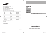 Samsung LN26R71B Manual do usuário