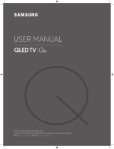 Samsung QA55Q7CAMS Manual do usuário