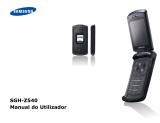 Samsung SGH-Z540 Manual do usuário