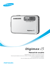 Samsung Digimax i5 Manual do usuário
