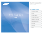 Samsung SAMSUNG PL10 Manual do usuário