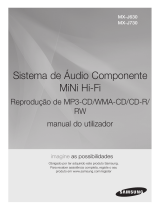Samsung MX-J730 Manual do usuário