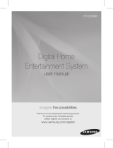 Samsung HT-D330K Manual do usuário