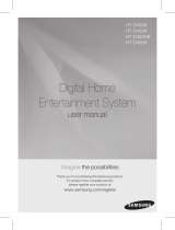 Samsung HT-D453HK Manual do usuário
