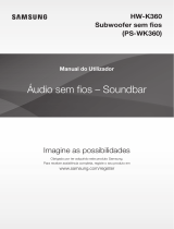 Samsung HW-K360 Manual do usuário