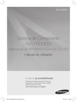 Samsung MX-HS6800 Manual do usuário
