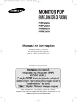 Samsung PPM50M5HB Manual do usuário