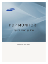 Samsung P50F Manual do usuário
