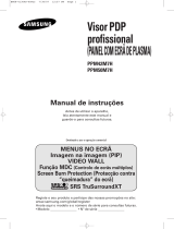 Samsung PPM42M7HB Manual do usuário