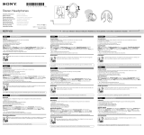 Sony MDR-V55 Manual do usuário