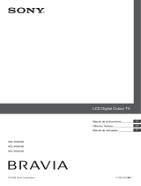 Sony BRAVIA KDL-40X4500 Manual do usuário