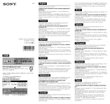 Sony SPK-X1 Annex