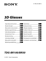 Sony TDG-BR100 Manual do usuário
