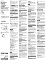 Sony VF-30NKB Manual do usuário