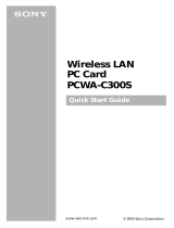 Sony PCWA-C300S Guia rápido