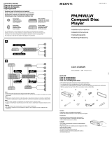 Sony CDX-C4850R Manual do usuário