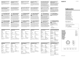 Sony XS-L12S Manual do usuário