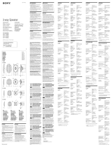 Sony XS-F1336SE Manual do usuário