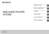 Sony HAP-S1 Guia de referência