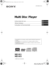 Sony MEX-R1 Instruções de operação