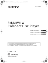Sony CDX-GT31U Instruções de operação