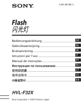 Sony HVL-F32X Manual do usuário