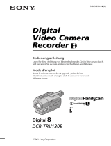 Sony DCR-TRV130E Manual do proprietário