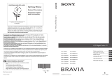 Sony BRAVIA KDL-40WE5 Serie Manual do proprietário