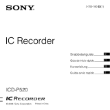 Sony ICD-P520 Manual do proprietário