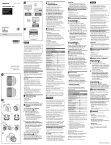 Sony SEL50F18F Manual do proprietário