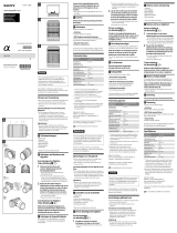 Sony NEX-C3Y Manual do proprietário