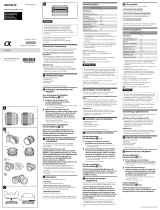 Sony SEL35F18 Manual do proprietário