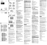 Sony NEX-VG10E Manual do proprietário