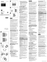 Sony SEL1224G Manual do proprietário