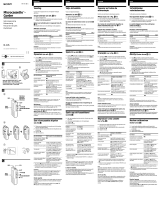 Sony M-335 Manual do proprietário