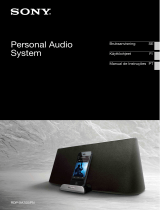 Sony RDP-XA700iPN Manual do proprietário