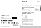 Sony SRS-X99 Manual do proprietário