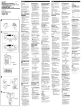 Sony icfs 79 Manual do proprietário
