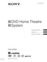 Sony DAV-DZ260 Manual do proprietário