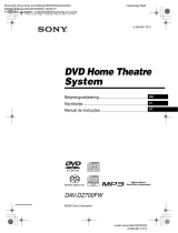 Sony DAV-DZ700FW Instruções de operação