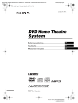 Sony DAV-DZ530 Instruções de operação