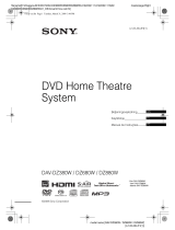 Sony DAV-DZ880W Instruções de operação