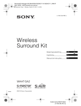 Sony WAHT-SA2 Instruções de operação