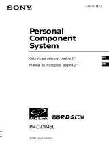 Sony PMC-DR45L Manual do proprietário