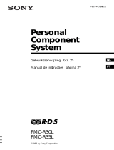 Sony PMC-R35L Manual do proprietário