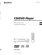 Sony DVP-S325 Instruções de operação