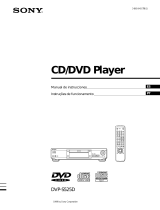 Sony DVP-S525D Instruções de operação