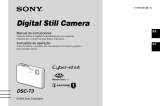 Sony DSC-T3 Instruções de operação